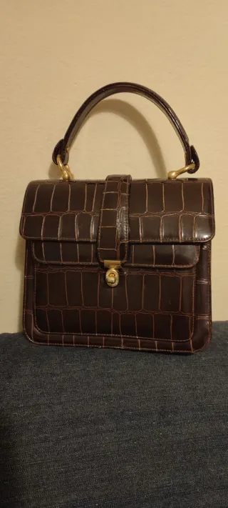 Bolso de mano vintage.