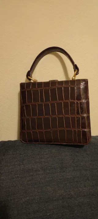 Bolso de mano vintage.