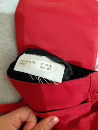 Mini Bandolera Hedgren Urban/Viaje Rojo Como Nueva