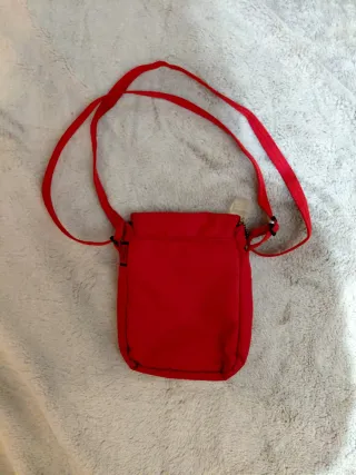 Mini Bandolera Hedgren Urban/Viaje Rojo Como Nueva