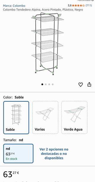 Tendedero Colombo 4 niveles
