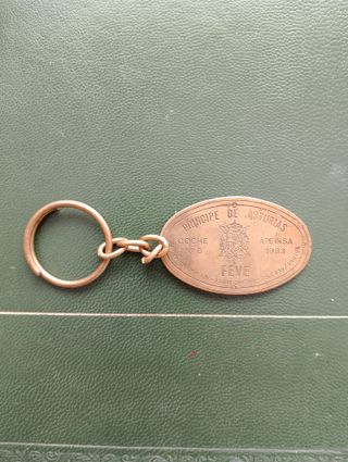 Llavero FEVE Príncipe de Asturias 1983