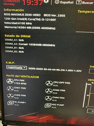 Corsair DDR5 1x16GB 6000MT/s RGB CL36#860813