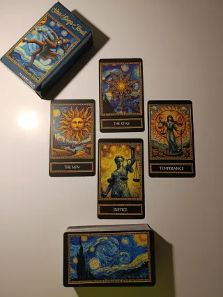 Tarot:Van Gogh, Energías, Visiones Etéreas