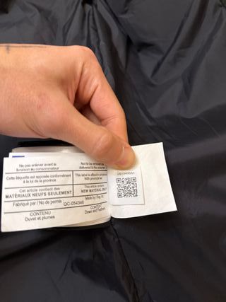 Abrigo Canada Goose Negro