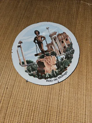 Plato decorativo Rdo. de Málaga