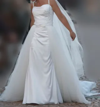 Sobrefalda tul Pronovias