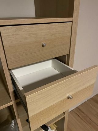 4 Cajoneras Kallax Roble