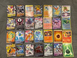 Lote Cartas Pokémon V, VMAX, GX, EX