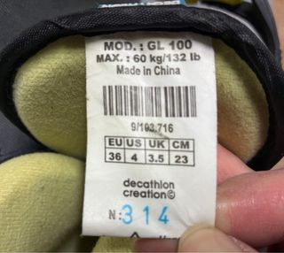 Patines de Hielo Infantiles Talla 36.