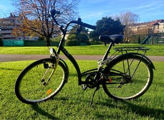 Bici paseo BTWIN ELOPS 300 Negra