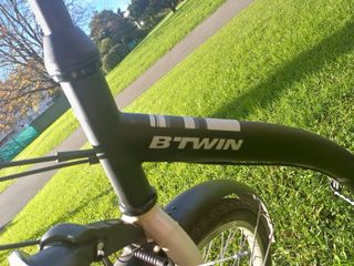 Bici paseo BTWIN ELOPS 300 Negra