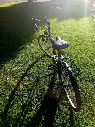 Bici paseo BTWIN ELOPS 300 Negra