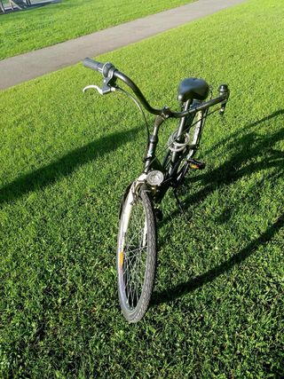 Bici paseo BTWIN ELOPS 300 Negra