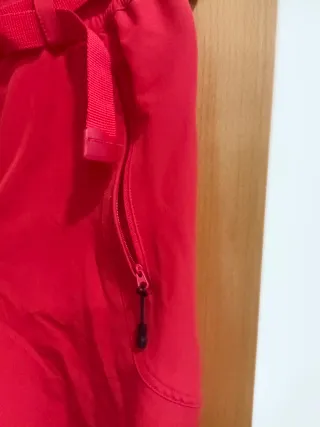 Pantalones de montaña IZAS rojos