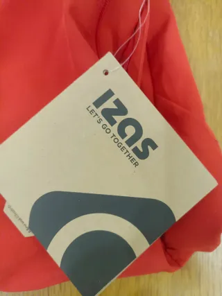 Pantalones de montaña IZAS rojos