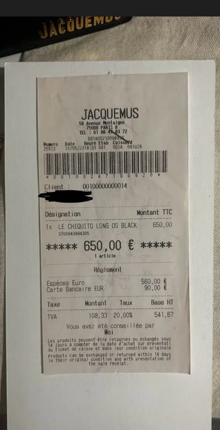 Bolso Jacquemus Negro