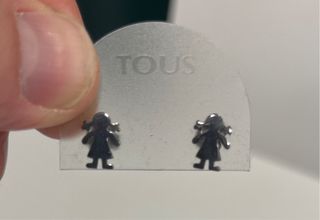 Pendientes Tous Niña Plata