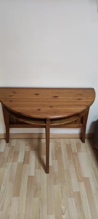 Mesa de madera extensible