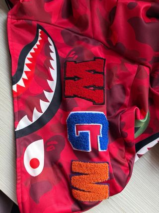 Sudadera BAPE Camuflaje Roja