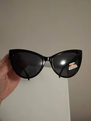 Gafas de sol polarizadas negras