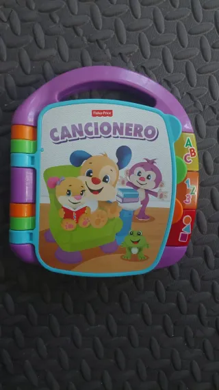 Libro cancionero fisher price