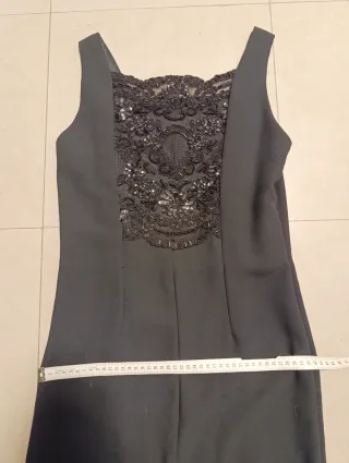 Vestido largo negro Mark Angelo