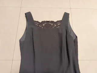 Vestido largo negro Mark Angelo