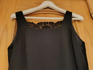 Vestido largo negro Mark Angelo