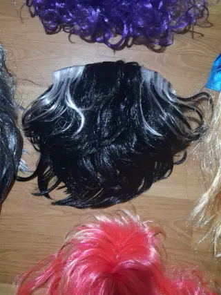 Lote Pelucas Disfraz Varias