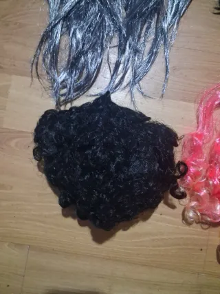 Lote Pelucas Disfraz Varias