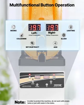 Macchina Bevande Ghiacciate Commerciale Acciaio