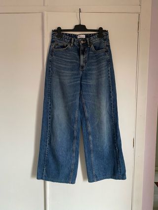 Vaqueros anchos Zara