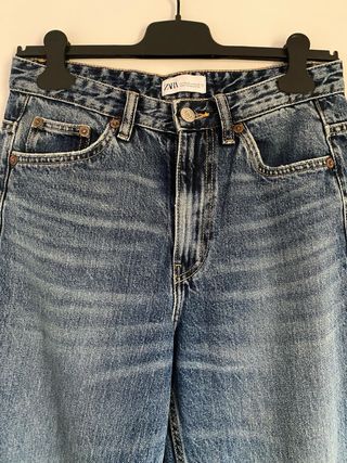 Vaqueros anchos Zara