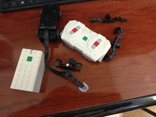 Lego tren kit motorización power up