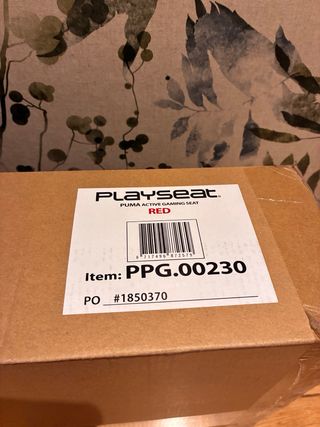 Asiento Gaming Playseat Puma Active Roja. NUEVA
