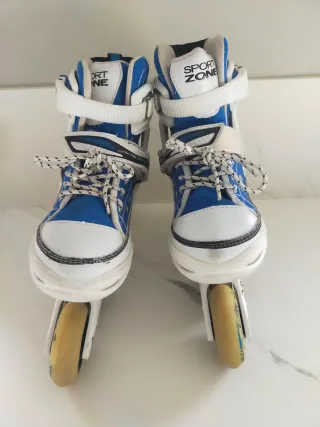 Patines ajustab infant 34-37. regalo funda nueva