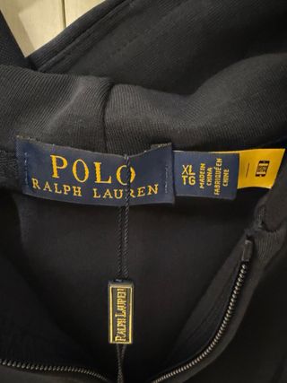 Felpa con cappuccio Ralph Lauren Blu XL