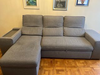 Sofá Chaise Longue Cama Reversible 4 Plazas