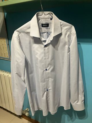 Traje gris talla 52 + camisa de regalo