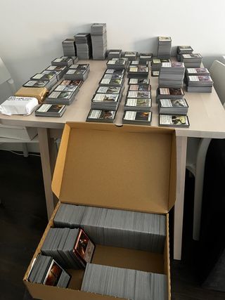 Lotto di 600 carte Magic (in spagnolo senza ripetizioni)