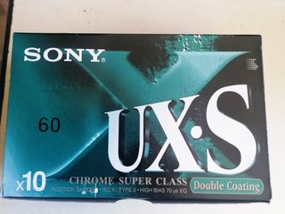 10 Cassette Audio SONY UX-S 60