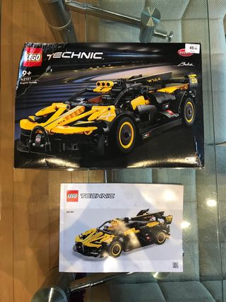 Caja vacia LEGO Technic 42151 Bugatti Bolide