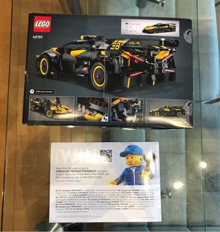 Caja vacia LEGO Technic 42151 Bugatti Bolide