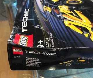 Caja vacia LEGO Technic 42151 Bugatti Bolide