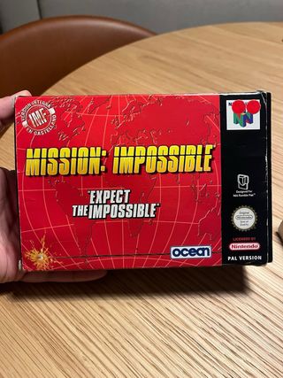 Mission Impossible PAL N64 - Caja y manual