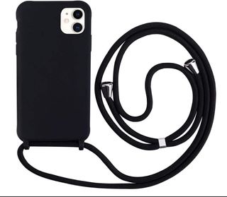 MEIVS Custodia compatibile con iPhone 11, regolabile con cordino