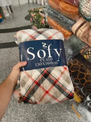 Coperta plaid Zambaiti 130x160cm