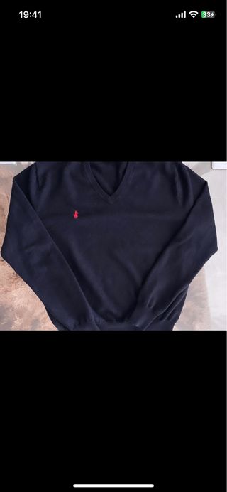 Jersey Ralph Lauren Azul Talla S