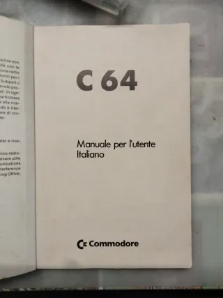 Manuale Commodore 64 - Italiano